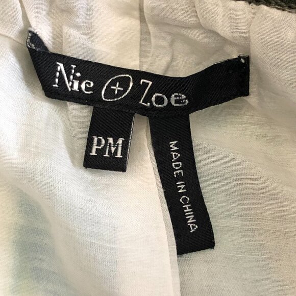 NIC & ZOE Watercolor Silk Blend Midi Skirt - Picture 2 of 10